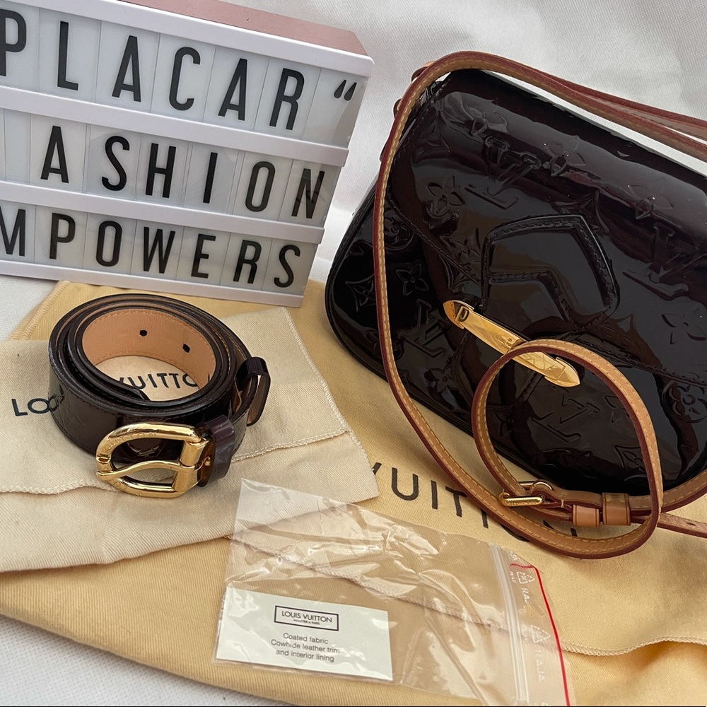 Louis Vuitton 🇫🇷 Vintage Bag & belt 🤎 - Picture 10 of 16